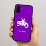כיסוי בעיצוב אישי עם השם שלך לדגם - Samsung Galaxy A04 בעיצוב הארלי-דיווידסון