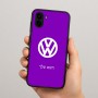 כיסוי בעיצוב אישי עם השם שלך לדגם - Samsung Galaxy A04 בעיצוב פולקסווגן