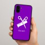 כיסוי בעיצוב אישי עם השם שלך לדגם - Samsung Galaxy A04 בעיצוב מעצב שיער