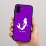 כיסוי בעיצוב אישי עם השם שלך לדגם - Samsung Galaxy A04 בעיצוב בתולת ים - אישה