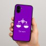 כיסוי בעיצוב אישי עם השם שלך לדגם - Samsung Galaxy A04 בעיצוב מזלות - מאזניים