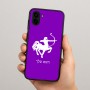 כיסוי בעיצוב אישי עם השם שלך לדגם - Samsung Galaxy A04 בעיצוב מזלות - קשת