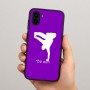 כיסוי בעיצוב אישי עם השם שלך לדגם - Samsung Galaxy A04 בעיצוב ברייקדאנס
