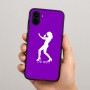 כיסוי בעיצוב אישי עם השם שלך לדגם - Samsung Galaxy A04 בעיצוב אישה מגוננת