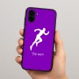 כיסוי בעיצוב אישי עם השם שלך לדגם - Samsung Galaxy A04 בעיצוב רץ