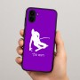 כיסוי בעיצוב אישי עם השם שלך לדגם - Samsung Galaxy A04 בעיצוב סקי
