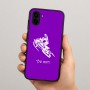 כיסוי בעיצוב אישי עם השם שלך לדגם - Samsung Galaxy A04 בעיצוב אופנוע שלג