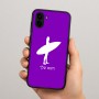 כיסוי בעיצוב אישי עם השם שלך לדגם - Samsung Galaxy A04 בעיצוב גלישה - גלישה