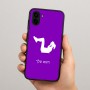 כיסוי בעיצוב אישי עם השם שלך לדגם - Samsung Galaxy A04 בעיצוב אישה מתאמנת