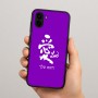כיסוי בעיצוב אישי עם השם שלך לדגם - Samsung Galaxy A04 בעיצוב אהבה באותיות יפניות