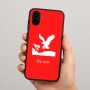 כיסוי בעיצוב אישי עם השם שלך לדגם - Samsung Galaxy A04 בעיצוב נשר אמריקאי