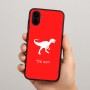 כיסוי בעיצוב אישי עם השם שלך לדגם - Samsung Galaxy A04 בעיצוב דינוזאור