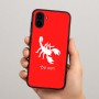 כיסוי בעיצוב אישי עם השם שלך לדגם - Samsung Galaxy A04 בעיצוב עקרב