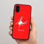 כיסוי בעיצוב אישי עם השם שלך לדגם - Samsung Galaxy A04 בעיצוב עכביש