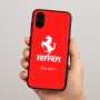 כיסוי בעיצוב אישי עם השם שלך לדגם - Samsung Galaxy A04 בעיצוב פרארי