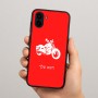 כיסוי בעיצוב אישי עם השם שלך לדגם - Samsung Galaxy A04 בעיצוב הארלי-דיווידסון