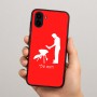 כיסוי בעיצוב אישי עם השם שלך לדגם - Samsung Galaxy A04 בעיצוב גריל ברביקיו