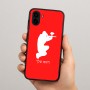 כיסוי בעיצוב אישי עם השם שלך לדגם - Samsung Galaxy A04 בעיצוב שחקן כאב כדור