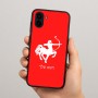 כיסוי בעיצוב אישי עם השם שלך לדגם - Samsung Galaxy A04 בעיצוב מזלות - קשת