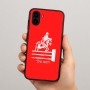 כיסוי בעיצוב אישי עם השם שלך לדגם - Samsung Galaxy A04 בעיצוב רוכב סוסים