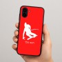 כיסוי בעיצוב אישי עם השם שלך לדגם - Samsung Galaxy A04 בעיצוב סקי