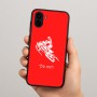 כיסוי בעיצוב אישי עם השם שלך לדגם - Samsung Galaxy A04 בעיצוב אופנוע שלג