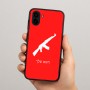 כיסוי בעיצוב אישי עם השם שלך לדגם - Samsung Galaxy A04 בעיצוב אק 47