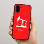 כיסוי בעיצוב אישי עם השם שלך לדגם - Samsung Galaxy A04 בעיצוב באר נפט