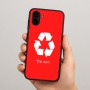 כיסוי בעיצוב אישי עם השם שלך לדגם - Samsung Galaxy A04 בעיצוב למחזר