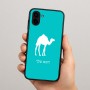 כיסוי בעיצוב אישי עם השם שלך לדגם - Samsung Galaxy A04 בעיצוב גמל