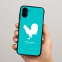 כיסוי בעיצוב אישי עם השם שלך לדגם - Samsung Galaxy A04 בעיצוב תרנגול