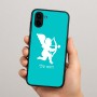 כיסוי בעיצוב אישי עם השם שלך לדגם - Samsung Galaxy A04 בעיצוב קופידון