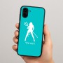 כיסוי בעיצוב אישי עם השם שלך לדגם - Samsung Galaxy A04 בעיצוב אישה שטן