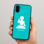 כיסוי בעיצוב אישי עם השם שלך לדגם - Samsung Galaxy A04 בעיצוב אזור מוזיקה של די ג'יי