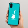 כיסוי בעיצוב אישי עם השם שלך לדגם - Samsung Galaxy A04 בעיצוב גיטרה