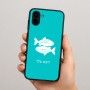 כיסוי בעיצוב אישי עם השם שלך לדגם - Samsung Galaxy A04 בעיצוב מזלות - דגים