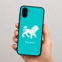 כיסוי בעיצוב אישי עם השם שלך לדגם - Samsung Galaxy A04 בעיצוב מזלות - אריה