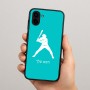 כיסוי בעיצוב אישי עם השם שלך לדגם - Samsung Galaxy A04 בעיצוב שחקן בייסבול