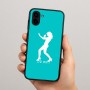 כיסוי בעיצוב אישי עם השם שלך לדגם - Samsung Galaxy A04 בעיצוב אישה מגוננת