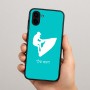 כיסוי בעיצוב אישי עם השם שלך לדגם - Samsung Galaxy A04 בעיצוב אופנוע ים