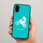 כיסוי בעיצוב אישי עם השם שלך לדגם - Samsung Galaxy A04 בעיצוב מוטוקרוס