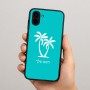 כיסוי בעיצוב אישי עם השם שלך לדגם - Samsung Galaxy A04 בעיצוב כפות ידיים