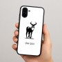 כיסוי בעיצוב אישי עם השם שלך לדגם - Samsung Galaxy A04 בעיצוב צבי