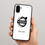 כיסוי בעיצוב אישי עם השם שלך לדגם - Samsung Galaxy A04 בעיצוב וולוו