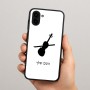 כיסוי בעיצוב אישי עם השם שלך לדגם - Samsung Galaxy A04 בעיצוב כינור
