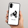 כיסוי בעיצוב אישי עם השם שלך לדגם - Samsung Galaxy A04 בעיצוב מוטוקרוס