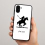 כיסוי בעיצוב אישי עם השם שלך לדגם - Samsung Galaxy A04 בעיצוב שחקן פולו - סוס