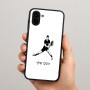 כיסוי בעיצוב אישי עם השם שלך לדגם - Samsung Galaxy A04 בעיצוב שחקן טניס