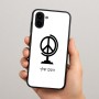 כיסוי בעיצוב אישי עם השם שלך לדגם - Samsung Galaxy A04 בעיצוב גלובוסי שלום