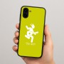 כיסוי בעיצוב אישי עם השם שלך לדגם - Samsung Galaxy A04 בעיצוב נגן גיטרה